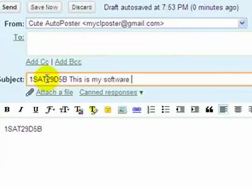 Craigslist - Cute Auto Poster-Retrieve software ID