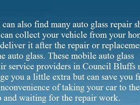 Discovering Auto Glass Replacement In Council Bluffs