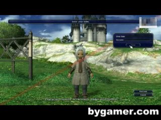 Final Fantasy 14 character creation video