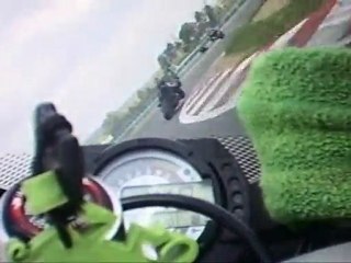 ZXBiker à Magny cours avec le ZX6R Team