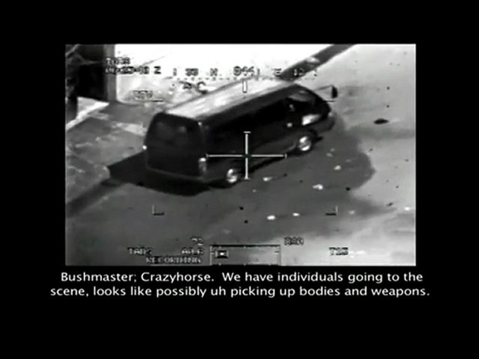 Wikileaks leaked video of Civilians killed in Baghdad - Edit