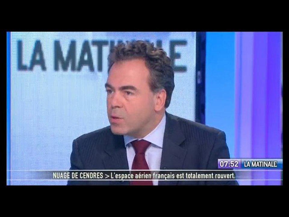 Luc Chatel invité de la Matinale de Canal+ - 22 avril 2010