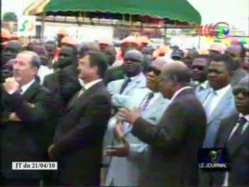 Départ de la Jacket pour le chantier pétrolier Libondo