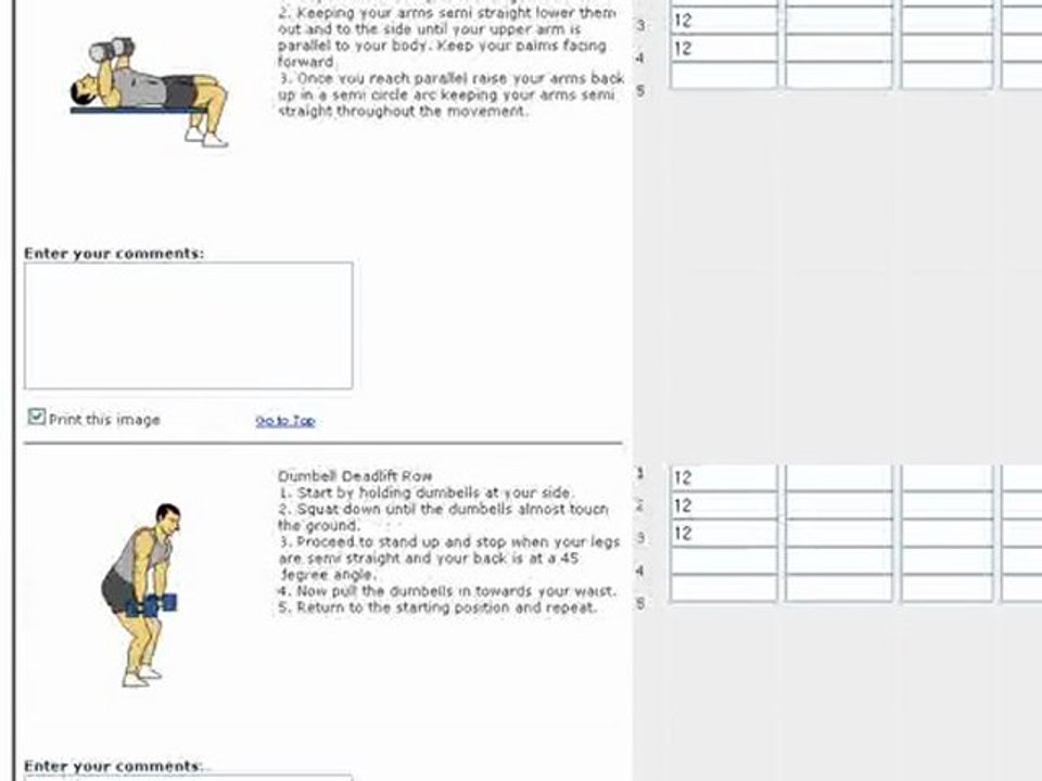 Beginners exercise programs