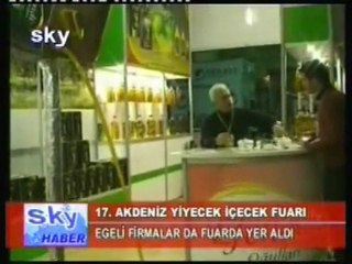 SKY ANA HABER BÜLTENİ 17. ANFAS FOOD PRODUCT FUARI