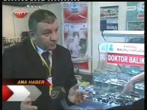 ANFAŞ HETEX 2010 SAĞLIK TURİZMİ FUARI TRT1 ANA HABER BÜLTENİ