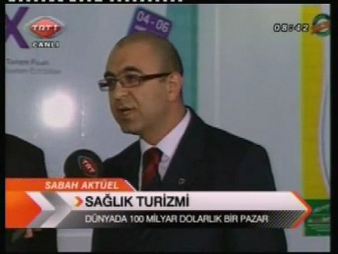 ANFAŞ HETEX 2010 SAĞLIK TURİZMİ FUARI TRT1 SABAH HABERLERİ