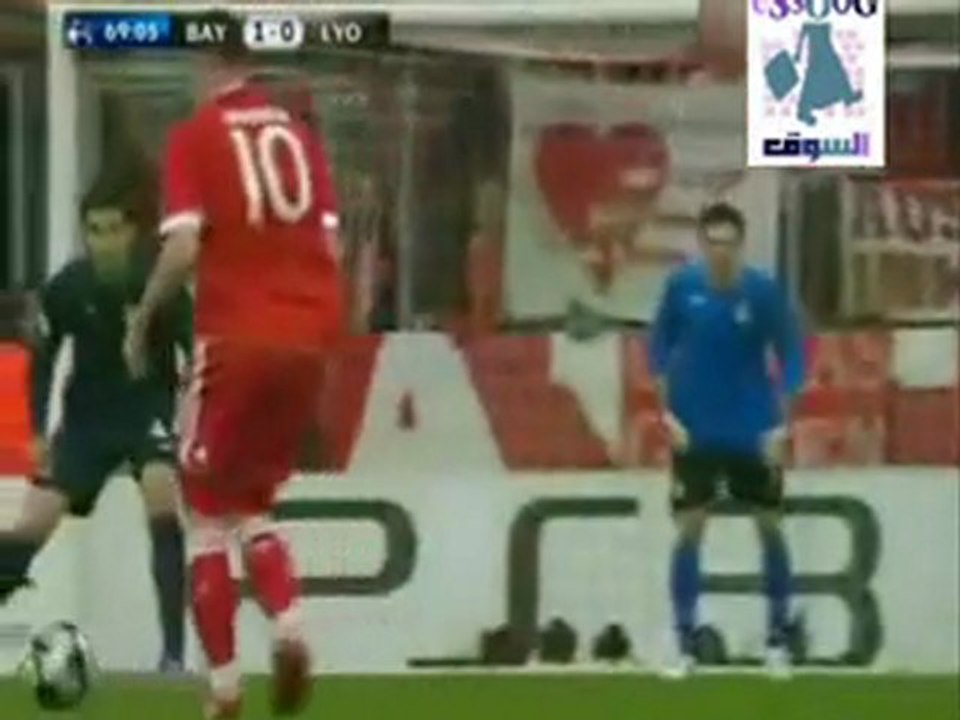 اهداف مباراة بايرن ميونخ وليون 2010