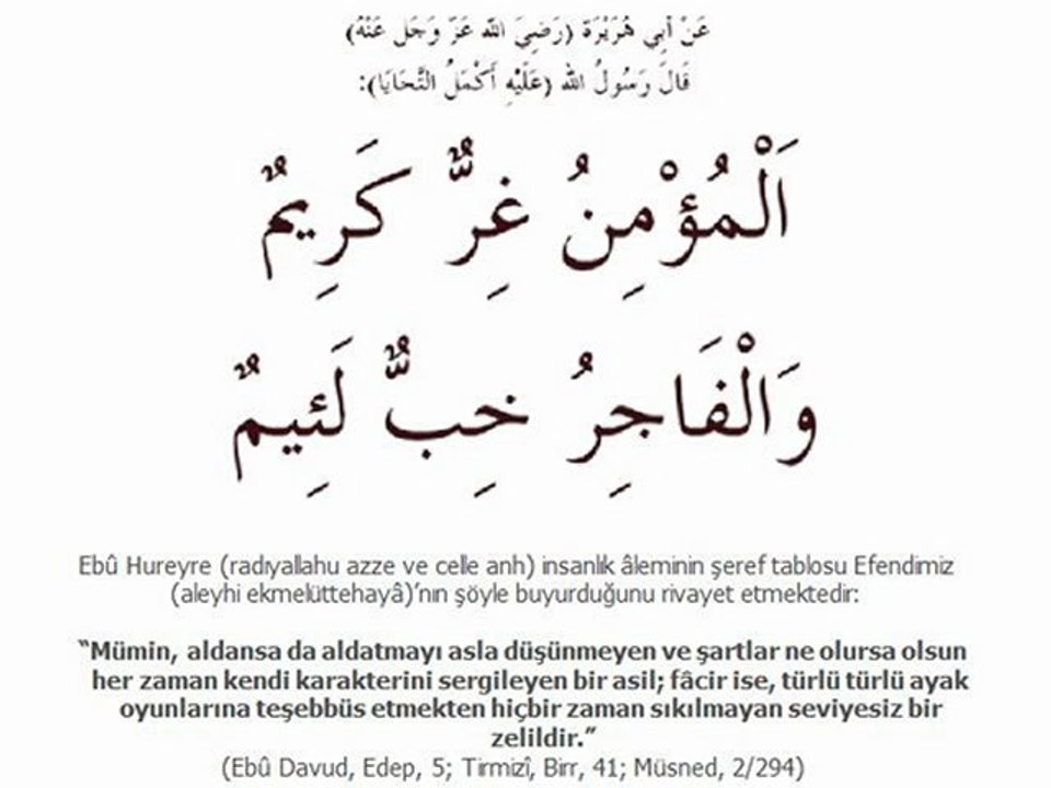 Hadis-i Şerifler-6