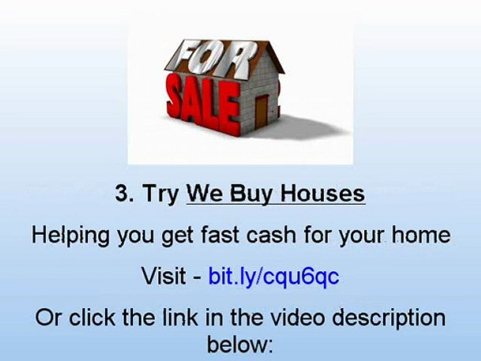 Sell My House Quickly - 3 Methods For You