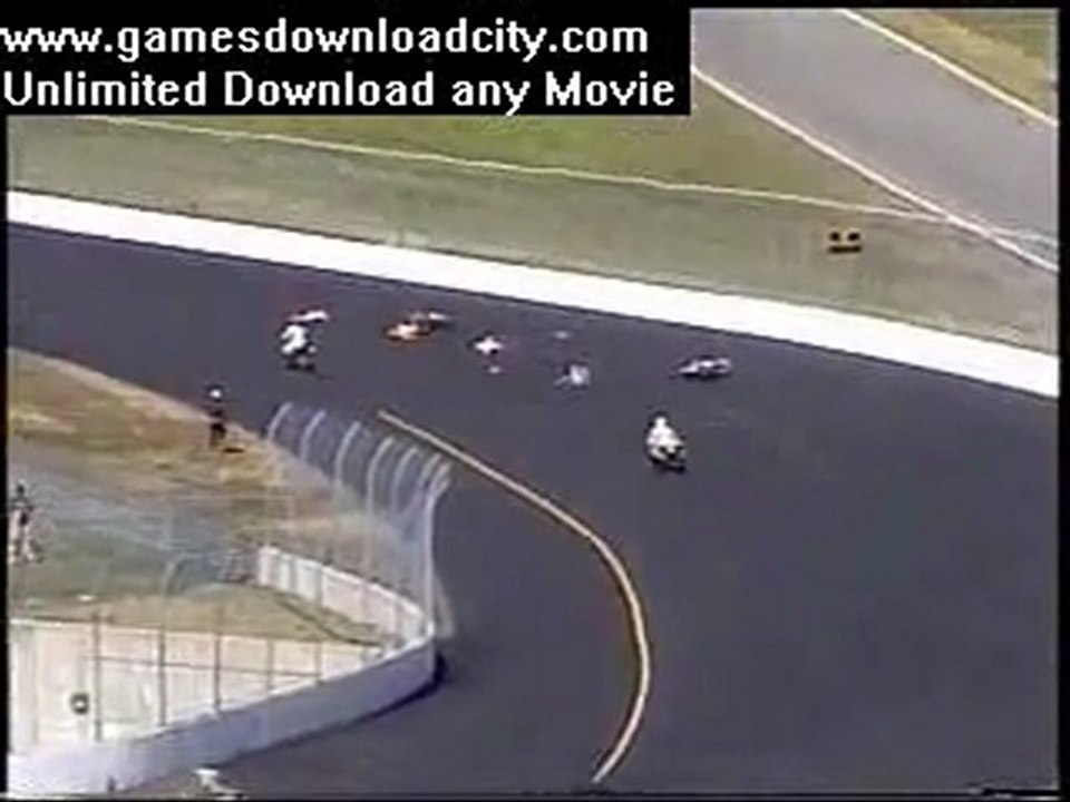 Course accident de moto