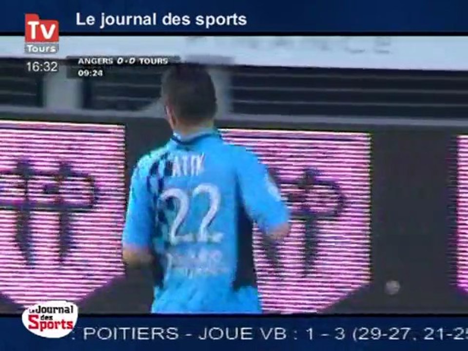 Tours triomphe d'Angers (Foot D2)