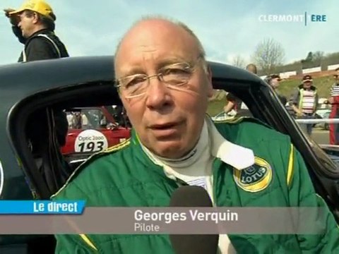 Des vieilles auto au sommet des volcans (Puy-de-Dôme)