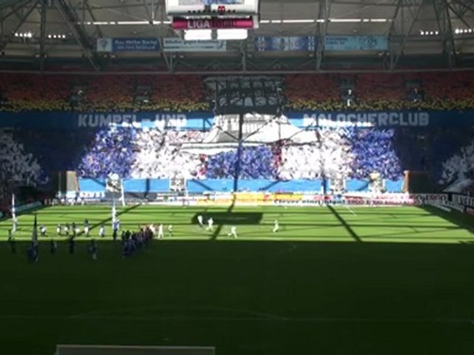 Nordkurve Gelsenkirchen - Kumpel- & Malocherclub - Choreo