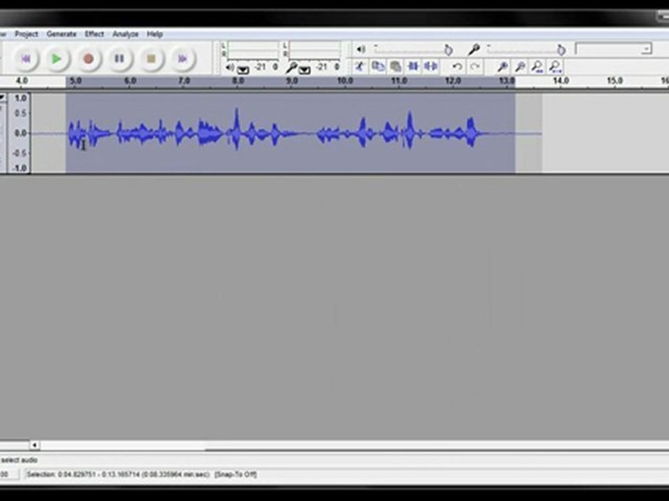 Audacity Tools for Noise Removal, Pitch, Temp & Compression