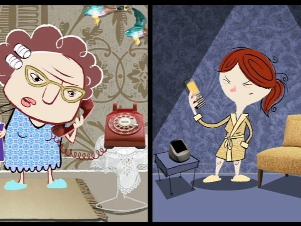 Purple Scarf alzheimer's animation