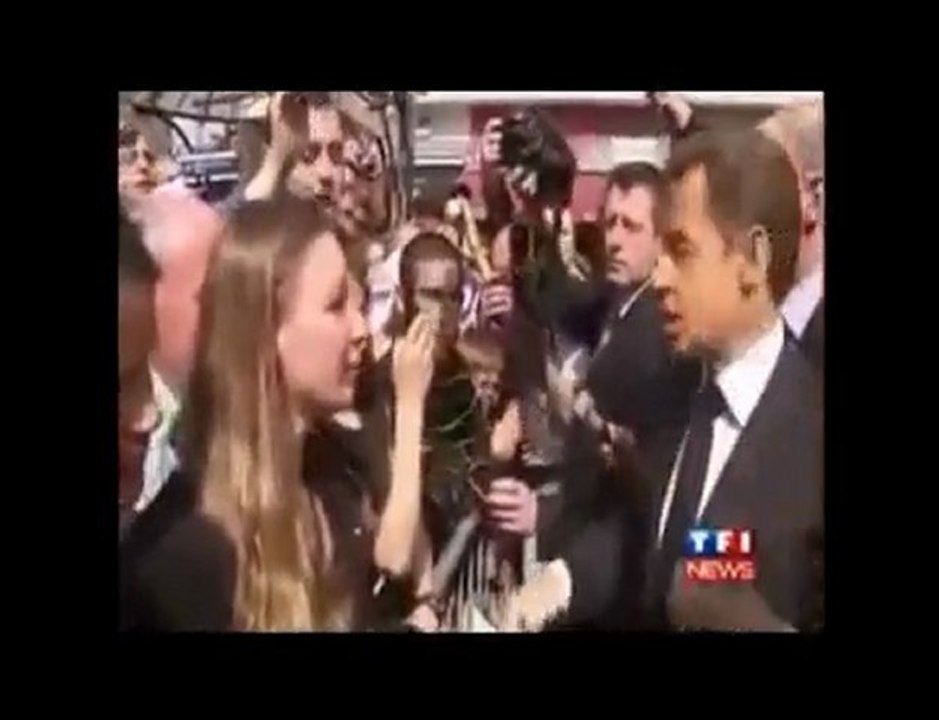 Nicolas sarkozy : " Fais pas le malin toi "