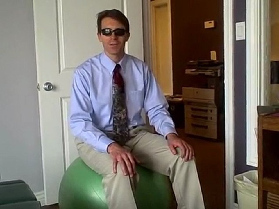 Swiss ball exercises