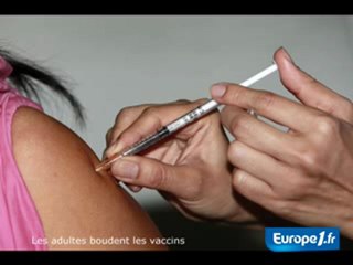 Les adultes boudent les vaccins