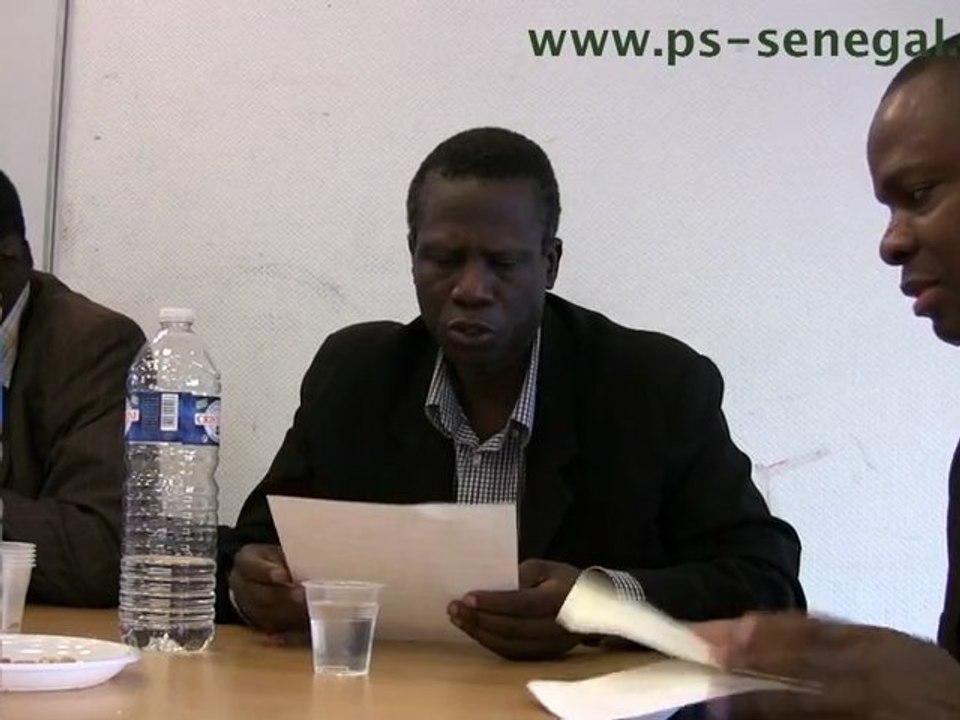 Installation Section de Pantin du PS Sénégalais de France