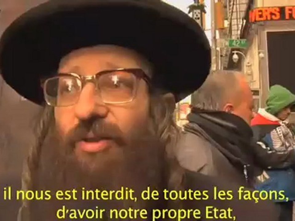 MANIF pour GAZA a NEW YORK avec des JUIFS ANTI SIONISTE