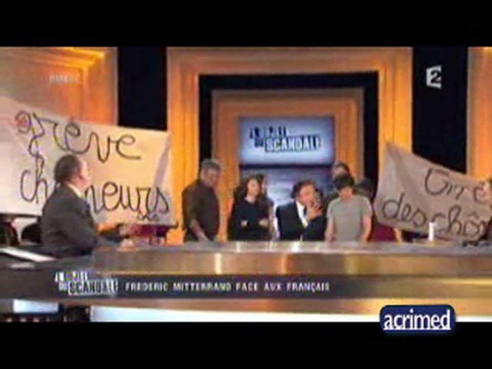 Chômeurs et précaires à « L’Objet du Scandale » - 21/04/10