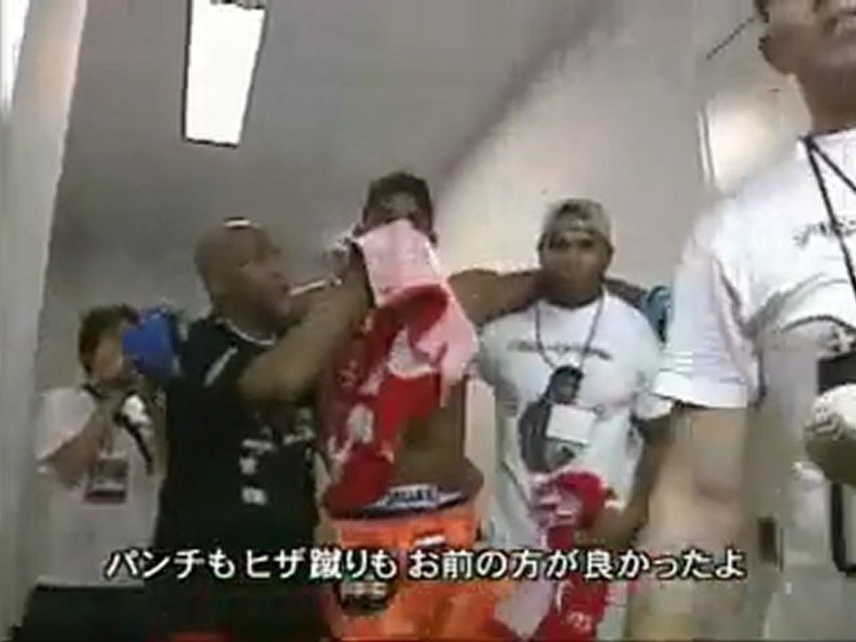 Alistair Overeem after a beating
