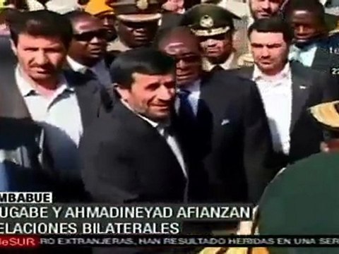 Irán y Zimbabue afianzan relaciones bilaterales