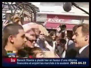 Sarkozy 'Fais pas le malin' découpé remonté