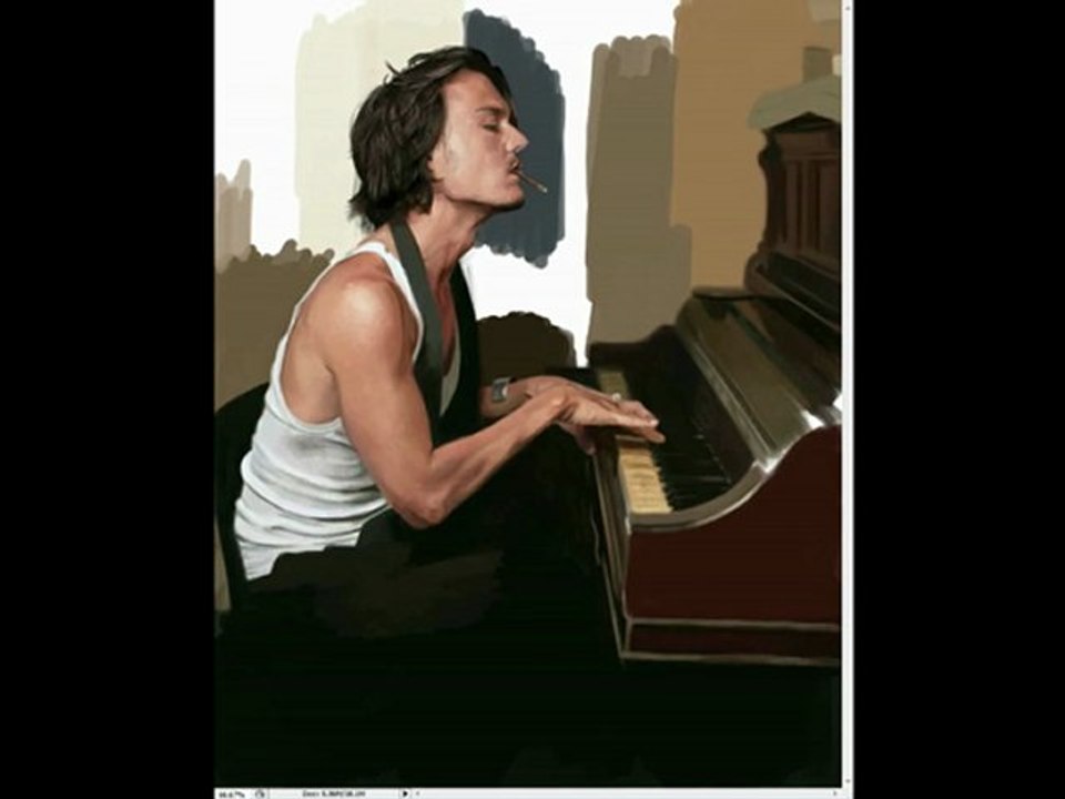Johnny Depp speed painting by williams shamir