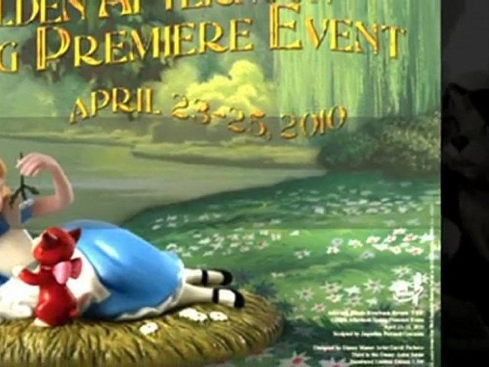 Alice and Dinah: Riverbank Reverie - A Disney WDCC Spring E