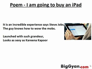 I am going to buy an iPad