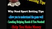 Sports Betting Advice - Best Sports Betting Tips!