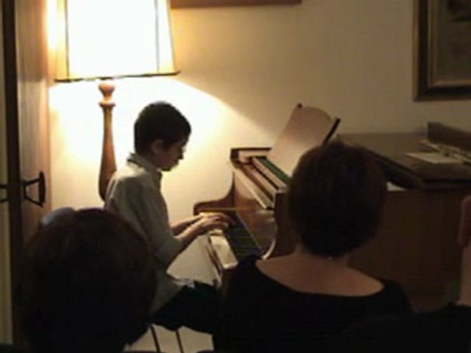 Ariel plays Haydn Sonata in A-flat major Hob XVI/43