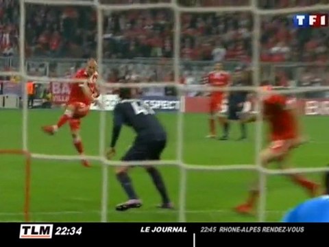 Foot : l'OL battu 1/0 par le Bayern