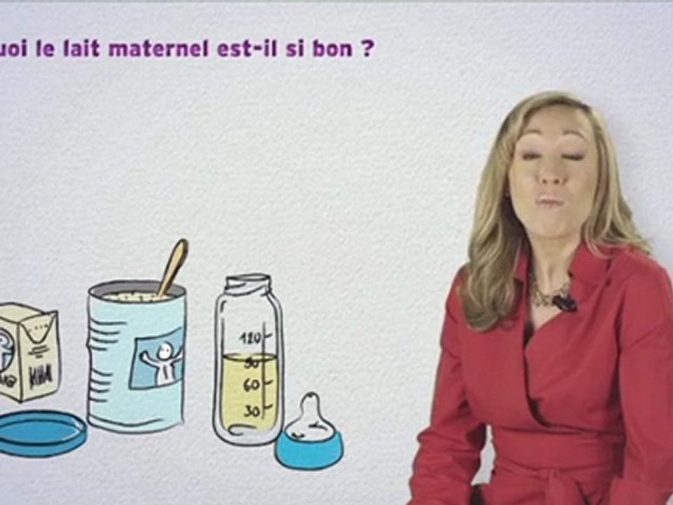 Pourquoi le lait maternel est-il bon ?