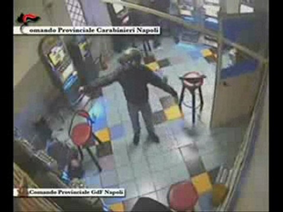 Raid di camorra il terrore nel video shock