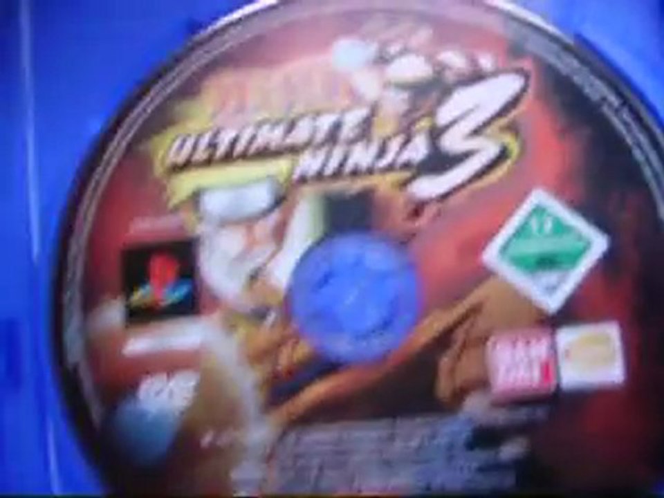 video boitier naruto ultimate ninja 3