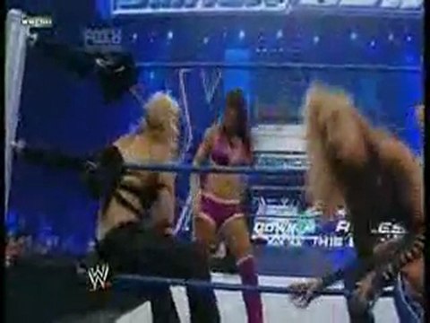 Beth Phoenix & Mickie James Vs Michelle McCool & Layla