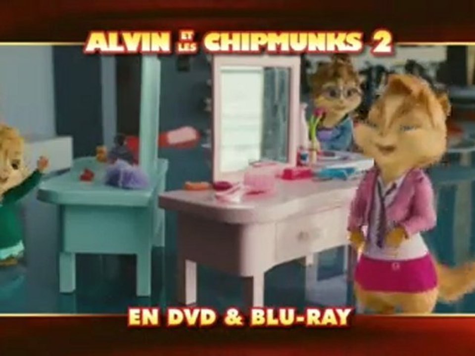 Alvin et les Chipmunks 2 - teaser pub 15sec