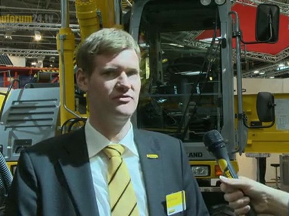 Bauma 2010 Bauforum24.tv Themenspecial New Holland WE 150