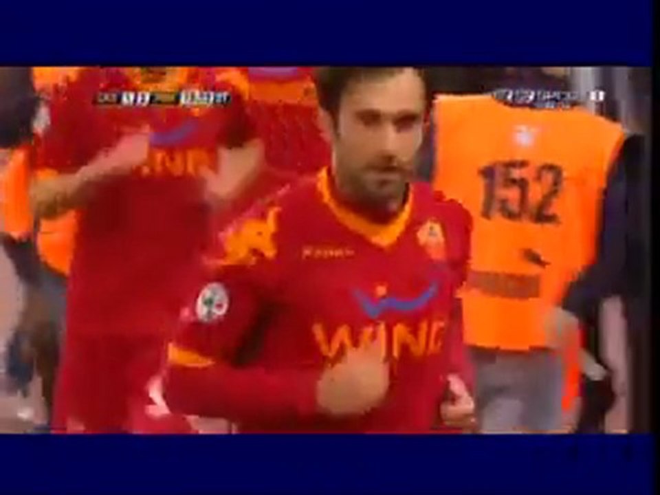 Lazio 1 - 2 AS Roma GOL VUCINIC