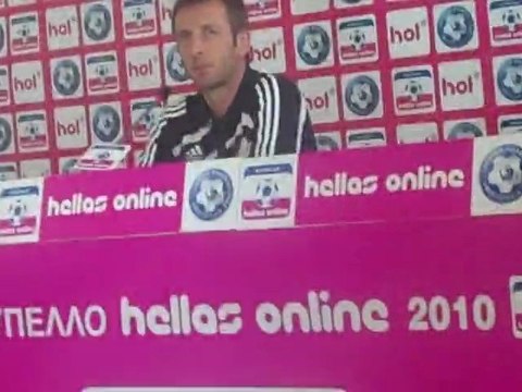 Συνέντευξη Τύπου Νίκου Νιόπλια