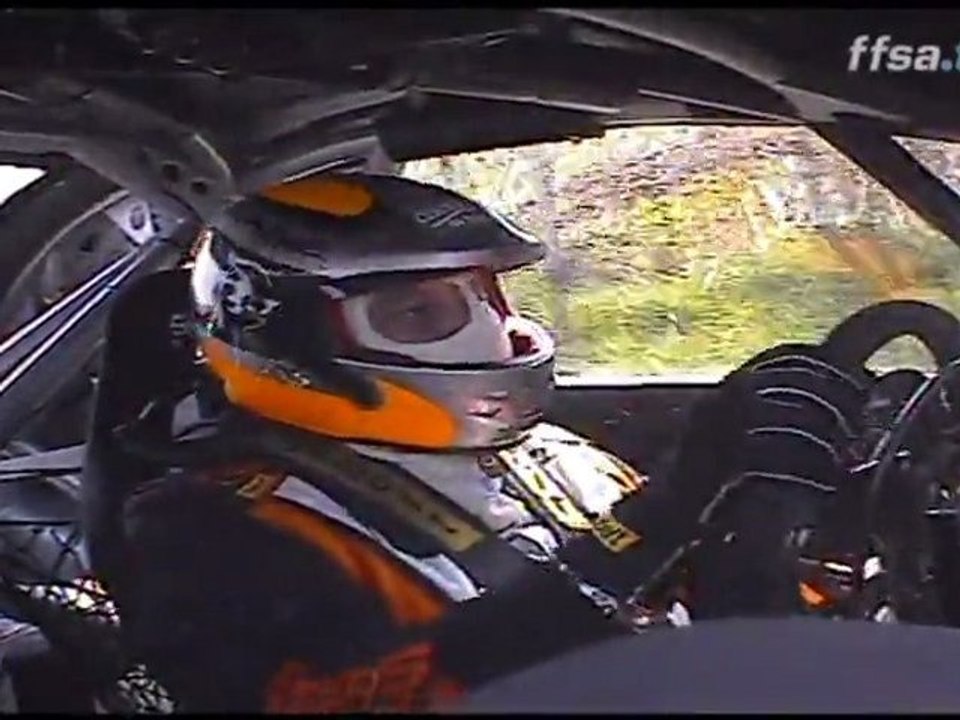 Rallye Lyon-Charbonnières - caméra embarquée Cédric Robert