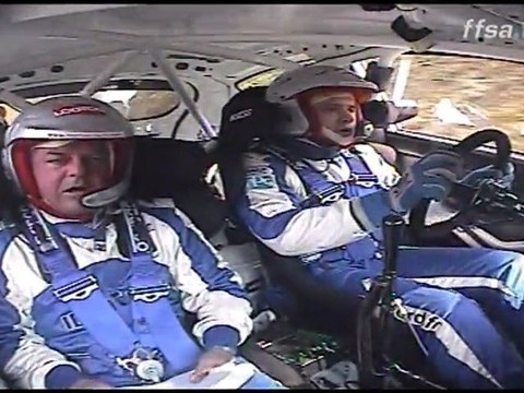 Rallye Lyon-Charbonnières - caméra embarquée Julien Maurin