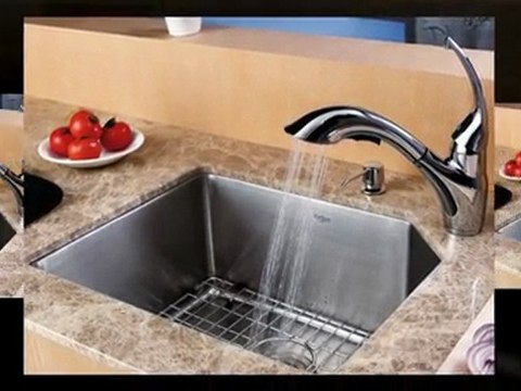 Kraus Single Lever Pullout Kitchen Faucet KPF-2210