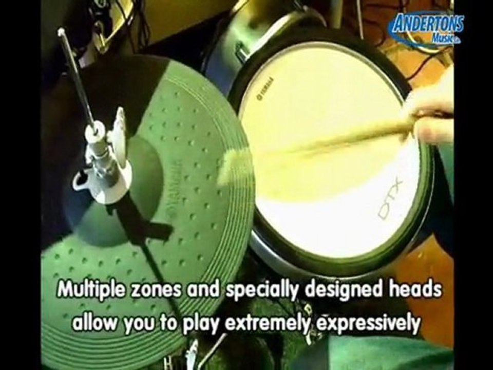 Yamaha DTX900K Electronic Drum Kit Demo