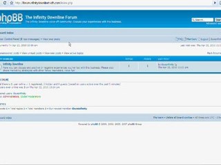 The Infinity Downline Forum - My New Launch!