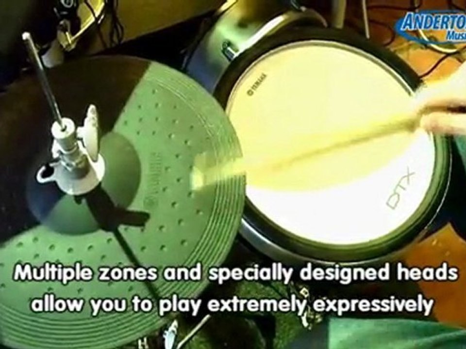 Yamaha DTX900K Electronic Drum Kit Demo