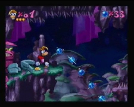 Rayman walkthrough 07: les montagnes bleues